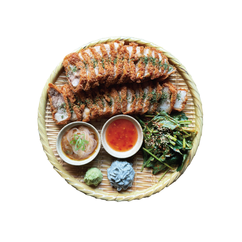 크림 튀김 수육